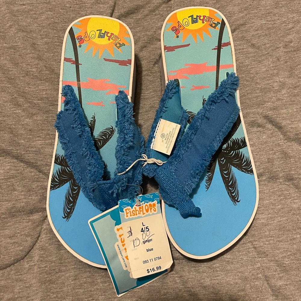 Flip Flops size large 4/5 women
